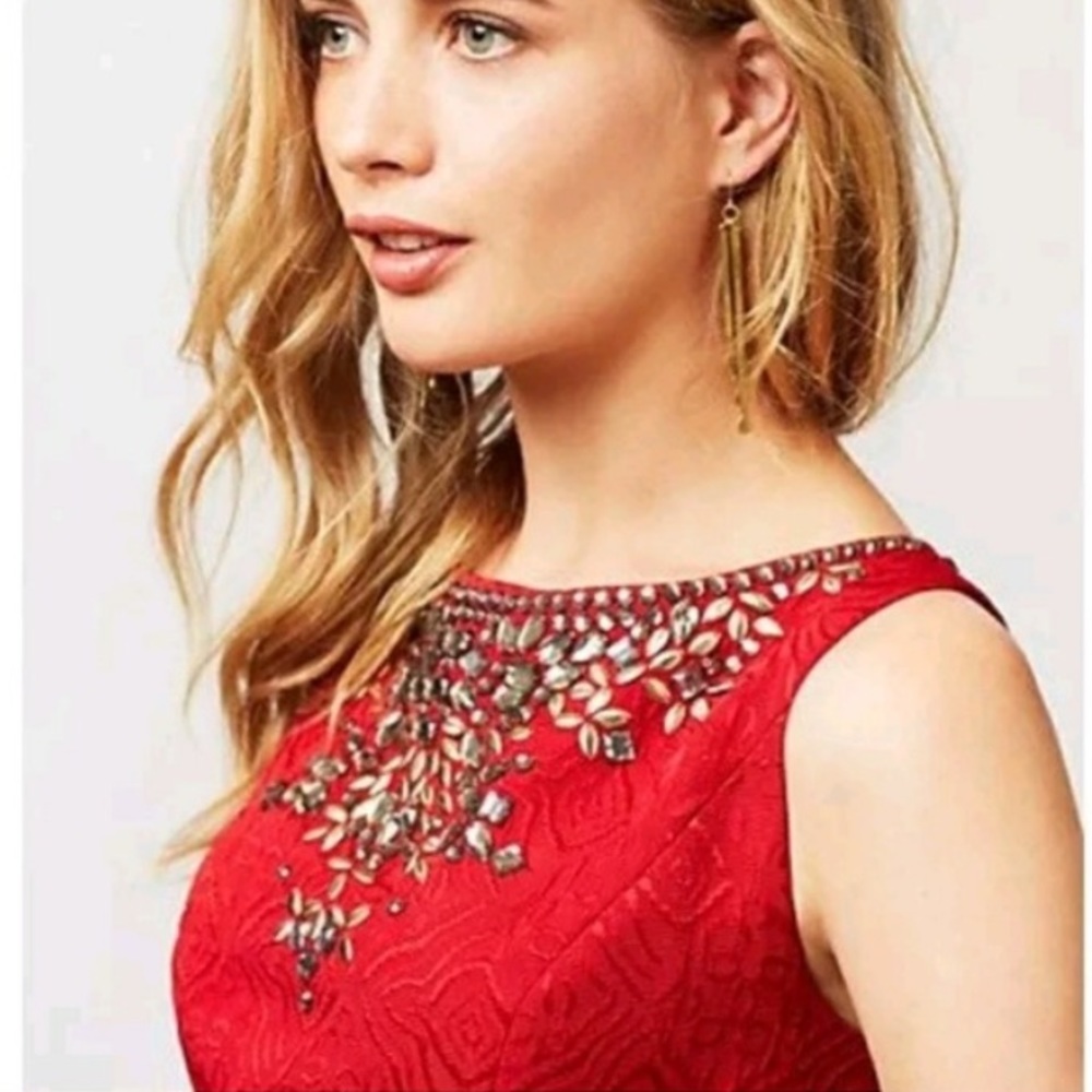 Anthropologie Moulinette Soeurs Brocade Dress - Picture 3 of 7